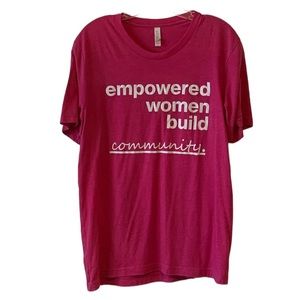 Women’s Pink Habitat for Humanity T-shirt